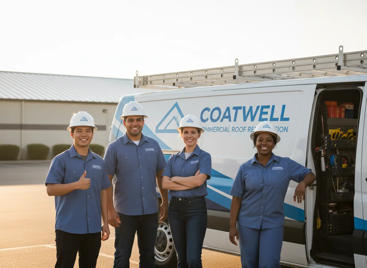 Commercial roof coating company in Olivet, SD
